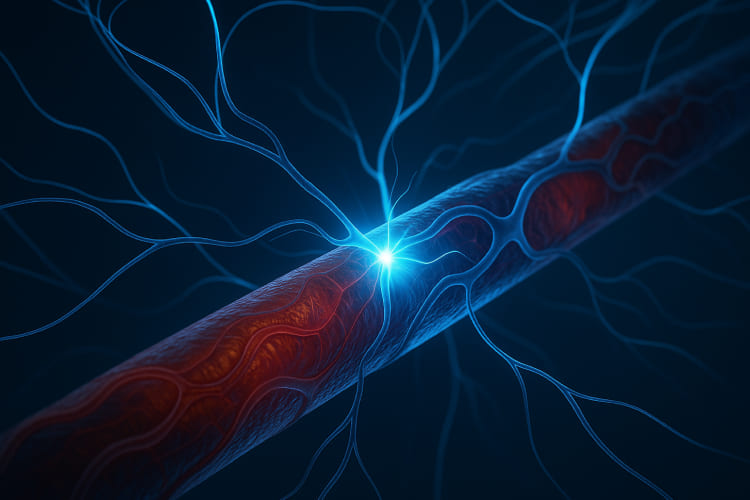 Illustration representing the body's natural regulation system